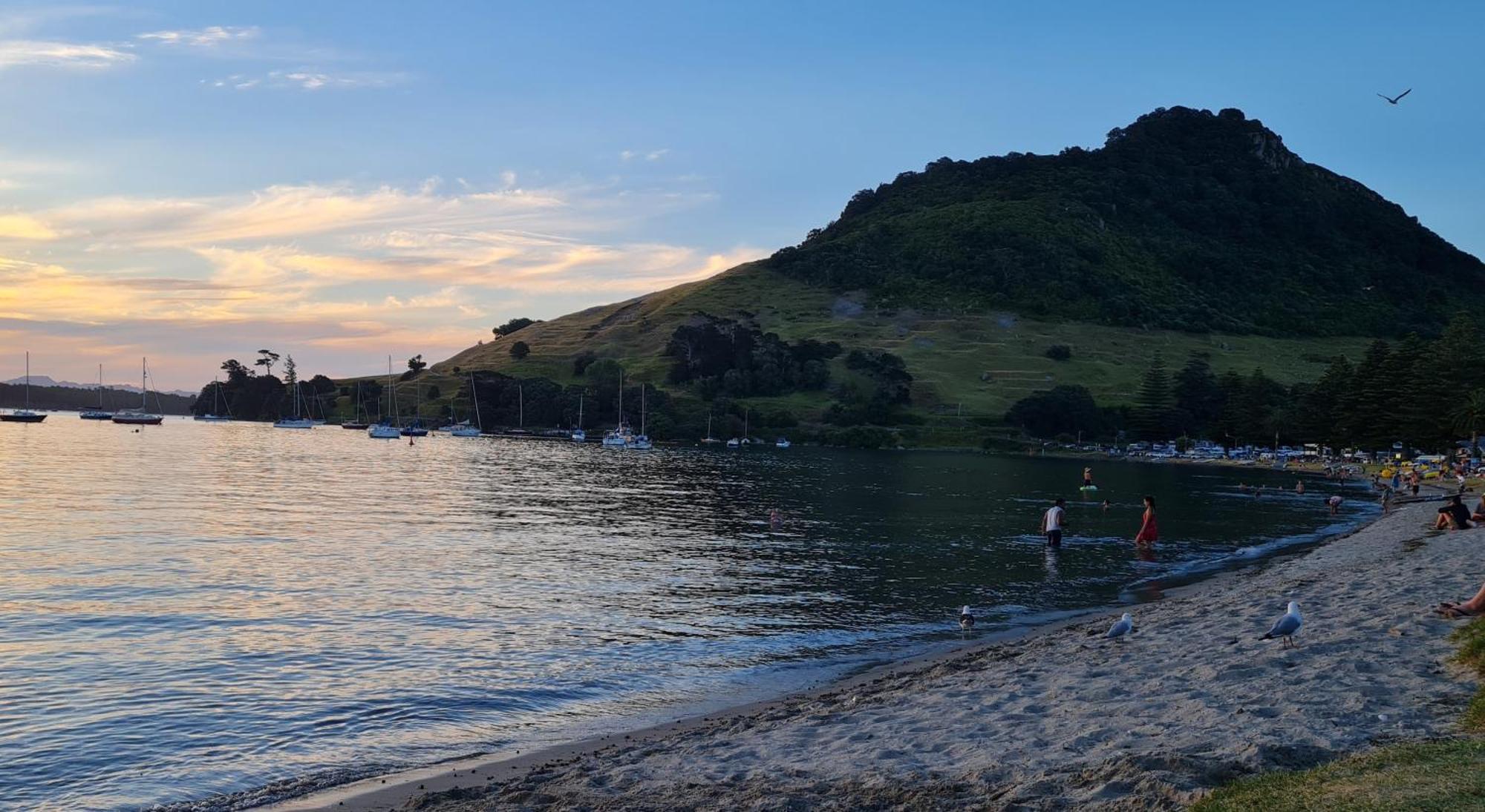 Downtown Mount Central Mount Maunganui Exteriör bild